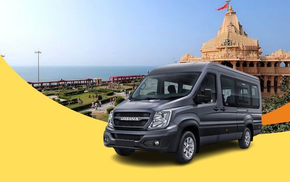 Diu to Somnath Taxi Service